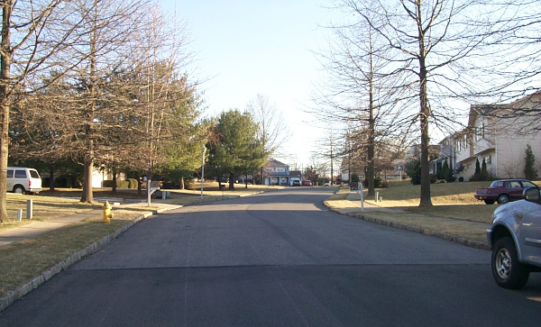 Photograph of street in Western New Jersey