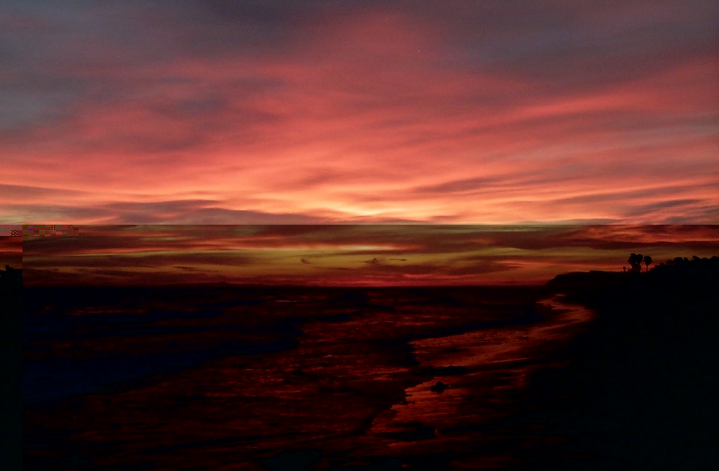 Las conchas -- sunset-3