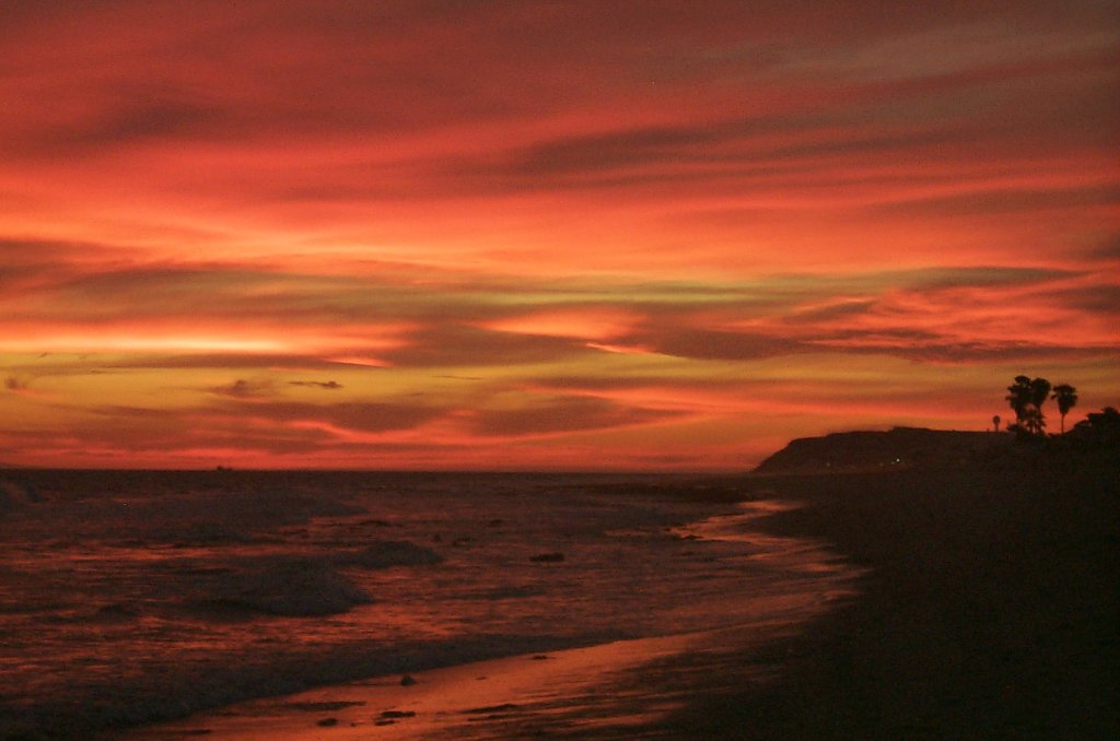 Las conchas -- sunset-5