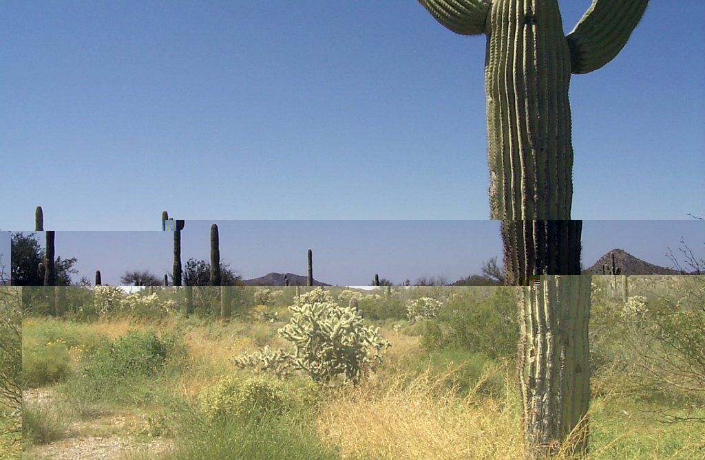 Sonora mexico -- road side rest stop on mx 8