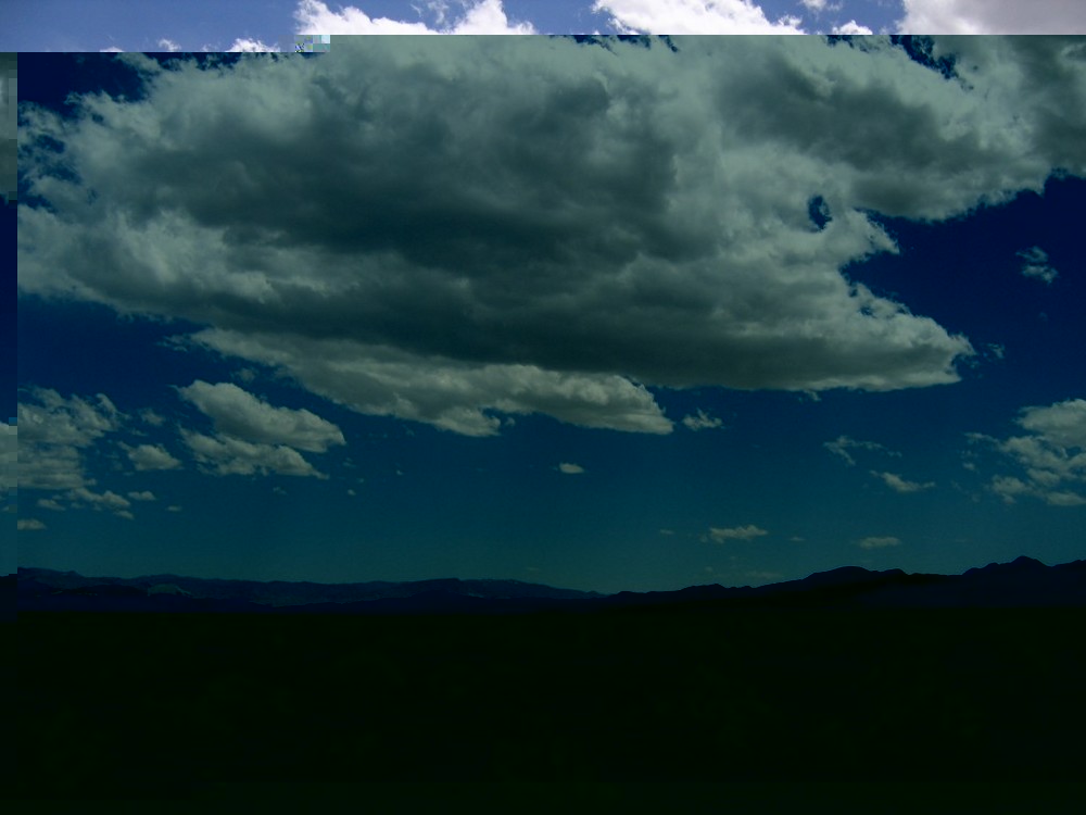 Esmeralda county nevada -- stormwatch geocache plain -- clouds