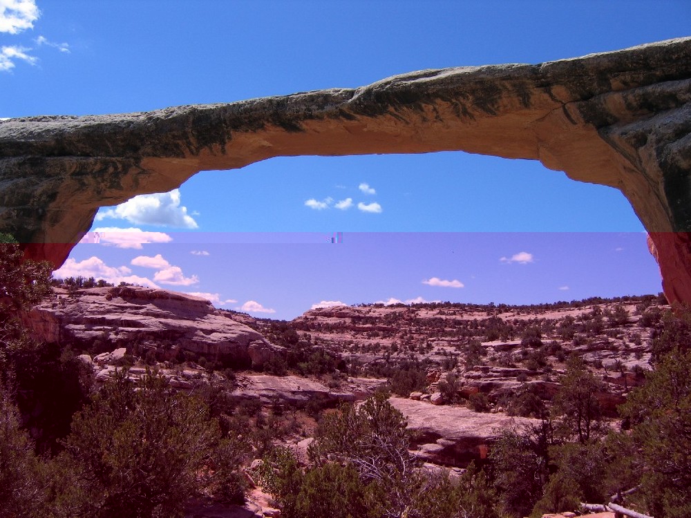 Natural bridges utah -- natural bridge